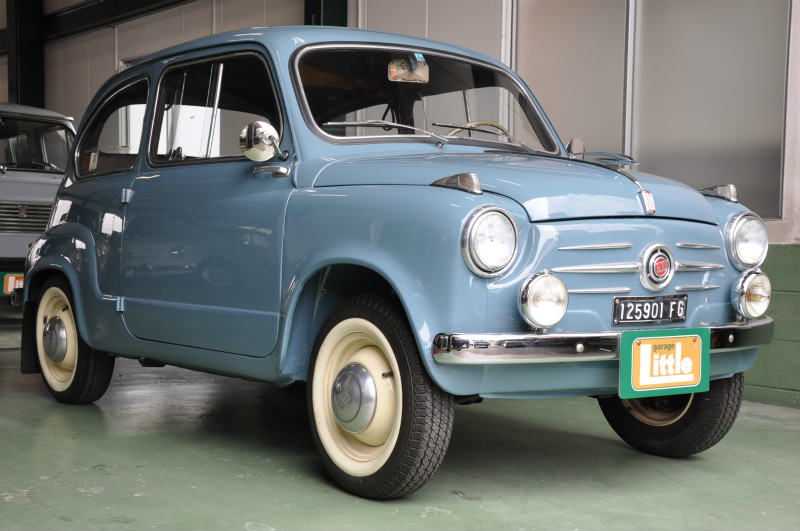 1955y FIAT600 BlurGray
